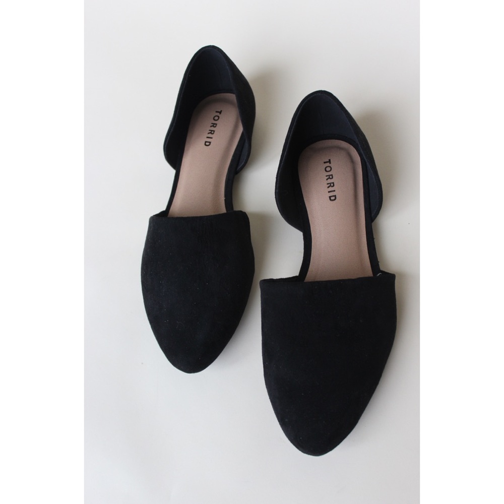 Black Torrid Dorsay Flats